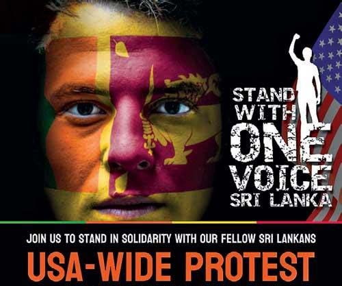 Sri Lankans across 50 states in the US to protest on May 1